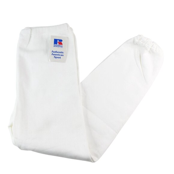 Vintage 90's USA Mens XL Russell Athletic White Power Fit Sweatpants Athleisure - Picture 4 of 15